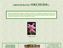 Tablet Screenshot of orchids.gardenwebs.net