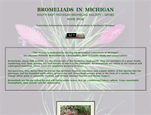 Tablet Screenshot of bromeliad.society.gardenwebs.net